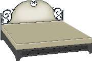кованая кровать